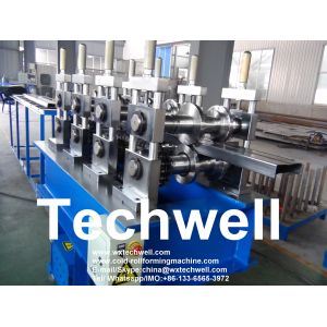 China 15kw Rack Roll Forming Machine 5 Rollers Leveling For Warehouse Storage Pallet on sale