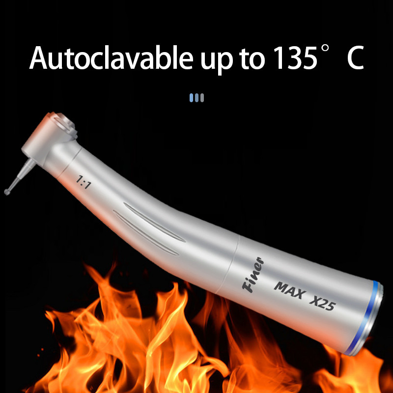 E Type Internal Water Contra Angle Electric Dental Handpiece For Micro Motor