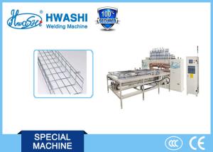 China Cable Tray Welded Wire Mesh Welding , Basket cable making machine factory