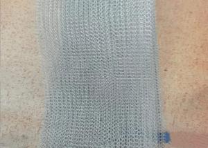 China 100mm Width Copper Knitted Mesh For Distillation Column Packing factory
