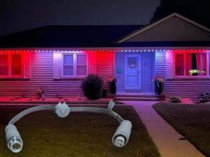 China 20MM 30MM Permanent Holiday Light 5050 Rgb Rgbw 1903 2904 IC Led Pixel Point Smart Home Exterior Christmas Light factory