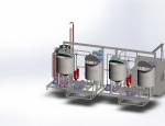 High Output Cake Batter Aeration System For Chiffon Cake Production With Tube