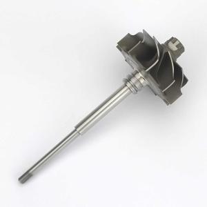 China MS-TECH Turbo CT26 Turbine Wheel Shaft 17201-74080 17201-74040 Ind 59.7mm Exd 50mm Blades 10 factory
