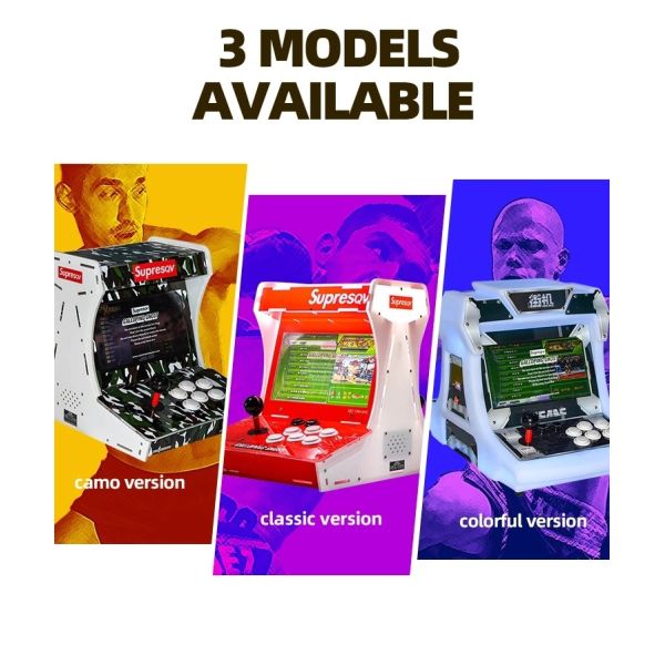 Home Arcade Video Game Machine / Coin Pusher Street Table Game Machine