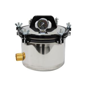 China 8L Vertical Autoclave Sterilizer Anti Scald Protective Cover factory
