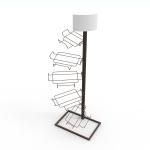 Home Metal Display Stands Textile Shop Pillow Display Stand Metal Display Rack
