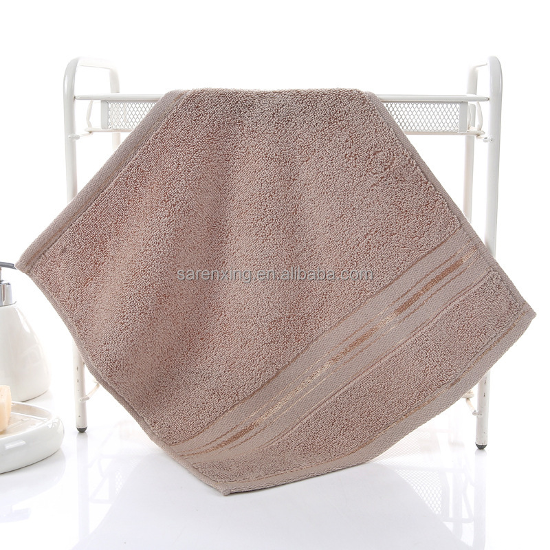 Hotel Bathroom Quick Drying Towel Custom Logo Mini Cotton Hand Towels for Luxury Bath