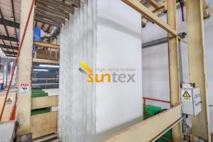 China Industrial Silicone Coated Fiberglass Fabric Reinforced For Welding Blanket factory