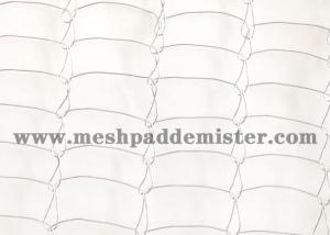 China High Resolution 12 Mm Hole SS304 Knitted Wire Mesh factory