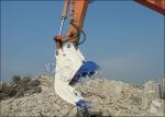 HITACHI EX210 EX200 Hydraulic Concrete Pulverizer Movable Jaw For Building