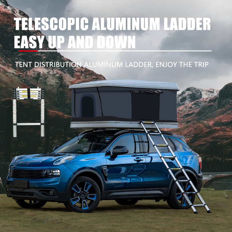 Quick Automatic Opening Outdoor Sport Tent , Hard Shell ABS Extended Roof Top Tent