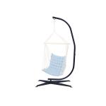 300LBS Capacity Outdoor Metal Hammock Stand for Hot Outdoor Activities