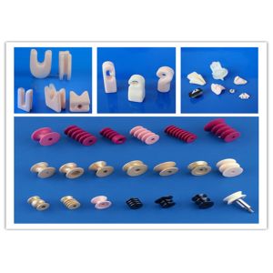 High Temperature Resistance Insulation Fine Polished Alumina Ceramic Guides