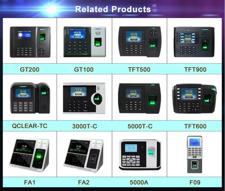 Portable Offsite Rfid Biometric Attendance System 3.5 Inch TFT Display