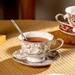 Ceramic Mugs Coffee Cups Hand Pinched Irregular Flower Milk Tea Cup Oatmeal