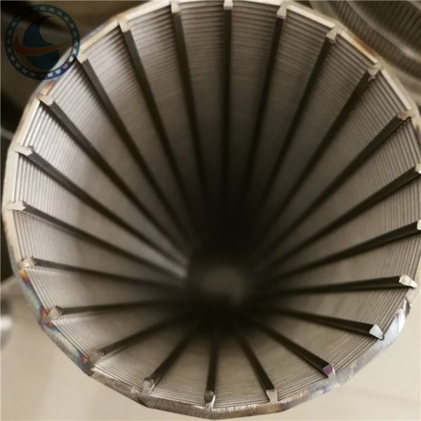 V Shaped Wire 0.75mm Slot Johnson Screen Pipe For Screening