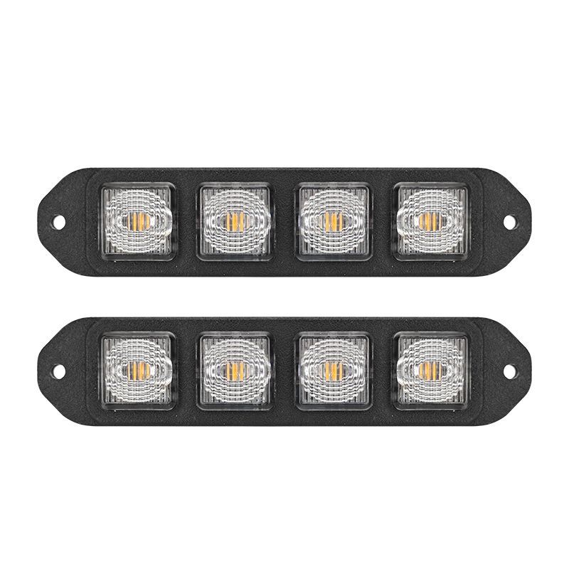 12-24V 12W Truck Warning Lights Motorcycle Pickup Modified Decorative Flash Strobe Lights