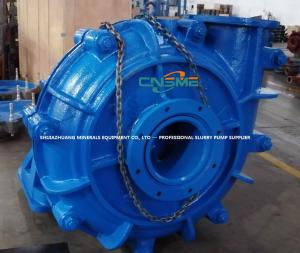 China A05 High Chrome Alloy Metal Lined 10 Inch Typical Slurry Pump for Minerals Sands factory