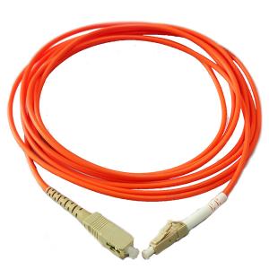 China SC-LC 3.0-3M Fiber Optic Patch Cable Good Temperature Stability factory