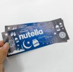 PVC Luminous Self Adhesive Label Stickers Custom Logo With Film