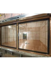 China Aluminum Alloy Frame RF Shielded Windows Radiation Protection 1200MM X 1500MM factory