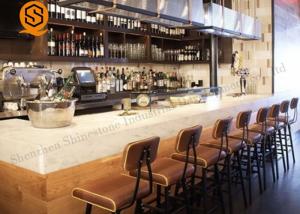 China Assorted Color Coffee Shop Bar Counter Wine Bar Reception Desk factory