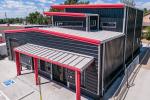 Portal Frame Steel Structure Building Construction For Prefabricated Commercial