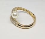 Crystal Bracelet Bangle for Women Gold Silver Color Wedding Bracelets & Bangles