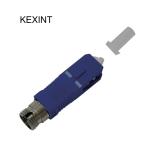 ST To SC Fiber Optic Adapters Female Male Optical Flanges Blue Gray