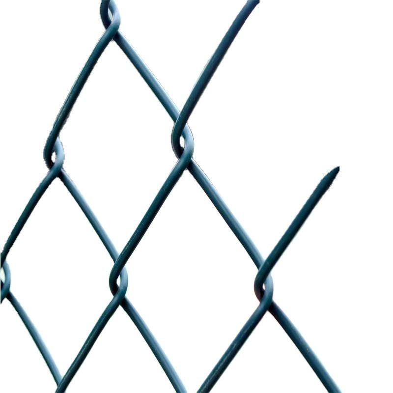 Galvanized PVC Coated Chain Link Fence Panels 2.0mm 2.5mm Thickness