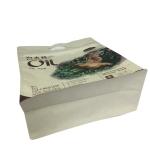 Laminate Matte self sealing boxpouch Flat Bottom Eight Side Seal Gusset Standup