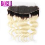 1B613 Blonde Human Hair Extensions 13*4 Lace Frontal Healthy Hair End No Lice