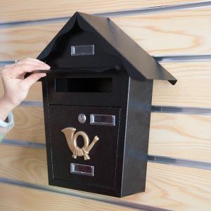 China Waterproof Letterbox Garden Durable Residential Wall Mounted Steel Mailbox factory