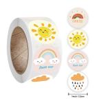 Sealing Stuff Decoration Flower Post Handmade Sticker Labels For Gift Bags