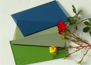 China Dark Blue Reflective Float Glass With Strong Abrasion Resistance Sample Available factory