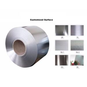 China Grade 304 Cold Rolled Stainless Steel Coil 1500mm Length factory