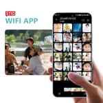 Wearable Small Fpv Camera WiFi Video Camcorder 110°Wide Angle Lens Anti Shake