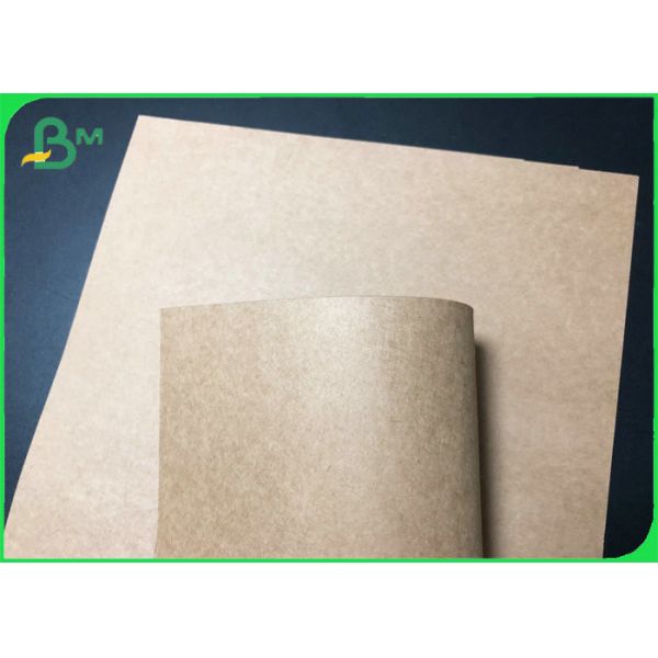 China Uncoated FDA Approved Kraft Paper Rolls For Making Moisture Proof Fast Food Boxes factory