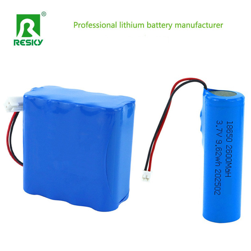 Lithium Ion Cell 3.7V 4.2V 2600mAh Li-Ion Rechargeable Lithium Battery Cell With PCM