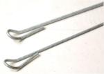 Galvanized Bale Ties Wire Quick Link High Tensile Strength For Binding Bales