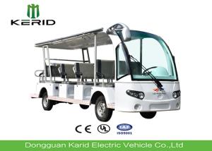 China Electric Tourist Vehicles With 14 Seats , Electric Sightseeing Bus Battery Operated factory