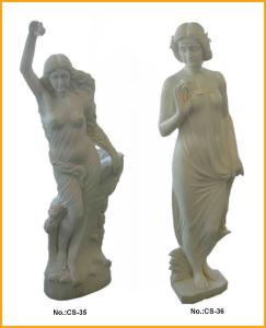 China Western Women Carving Stone Statue factory