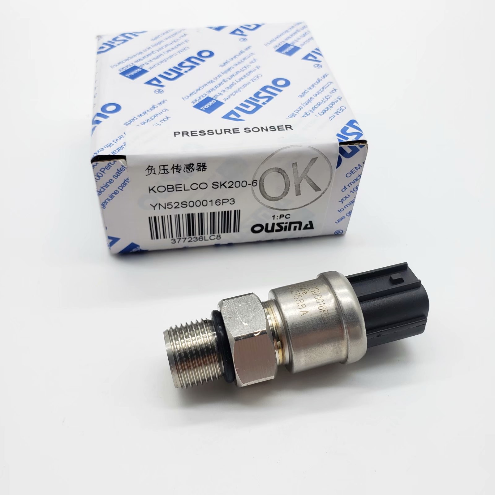 OUSIMSA Excavator Low Pressure Sensor YN52S00016P3 For KOBEOCO SK200-6