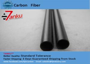China OD10mm ID8mm 1000mm Carbon Fiber Piping 3K Twill Woven Matt Finish factory
