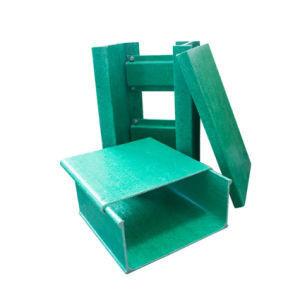 China T1-200x800 Fiberglass Reinforced Plastic Ladder Cable Tray with Straight Cable Support factory