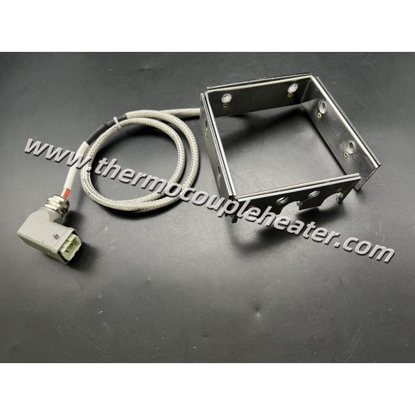 China Custom Square Mica Insulated Heater With Steel Protection Frame And Quick Connector factory