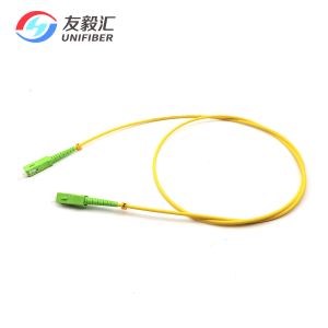 China LSZH G657A2 Fiber Optic Patch Cord Simplex 3.0mm Single Mode SC APC on sale