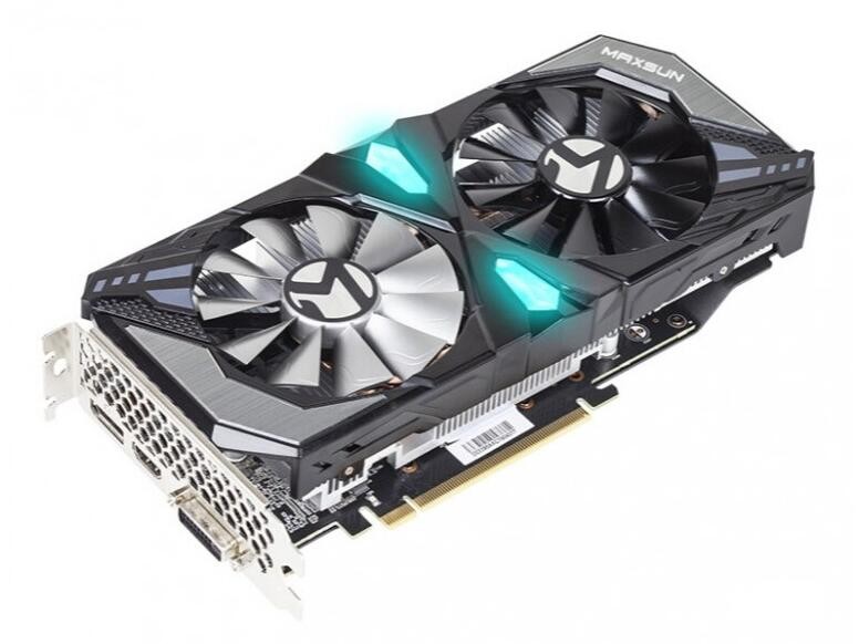 192 Bit Crypto Mining Graphics Card MAXSUN GTX 1660 Super Terminator 6G E Sports