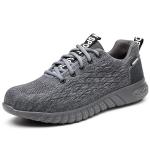 Lightweight SBP Safety Shoes Comfortable Fashion Sport Shoes Grey