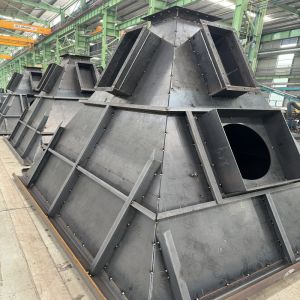 China Customized Dust Collector Silos Boiler Steel Structure For Power Plant Construction factory